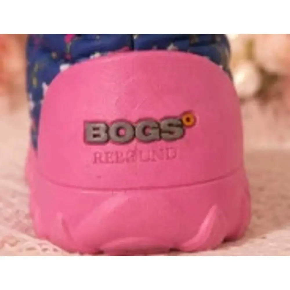 BOGS Snow Pegasus Winter Boots Sz 11 Kid Waterproof Insulated Pink Blue Unicorn